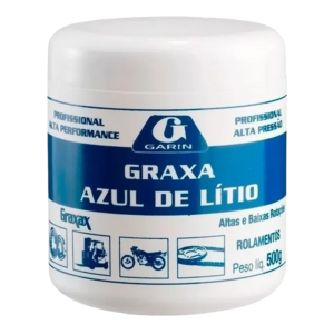 Graxax Graxa De Lítio Azul Para Rolamentos Pote 500g
